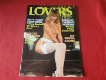 Load image into Gallery viewer, Vintage Nude Erotic Sexy Adult Magazine Lovers November 1984        GM
