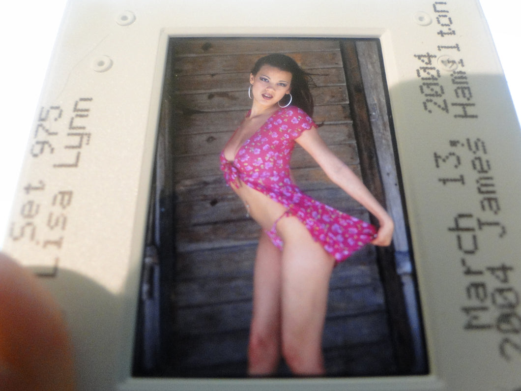 Vintage NUDE BIG HOT Spinner Model 35mm Slide/Transparency     T9r