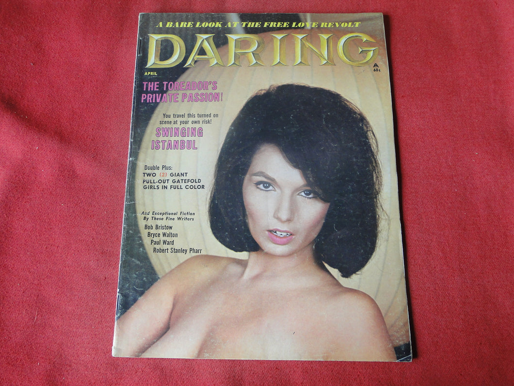 Vintage Nude Erotic Sexy Adult Magazine Daring 1966           P85