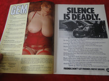 Load image into Gallery viewer, Vintage Nude Erotic Sexy Adult Big Tit Magazine Gem February 1986 CHIPPED COVER  G20
