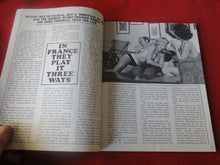 Load image into Gallery viewer, Vintage Nude Erotic Sexy Adult Magazine Suburban Swingers 1970        P87
