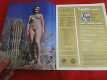 Load image into Gallery viewer, Vintage Nude Erotic Sexy Adult Magazine Paradise 1965      P84
