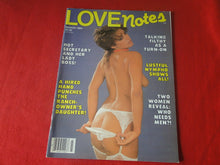 Load image into Gallery viewer, Vintage Nude Erotic Sexy Adult Magazine Love Notes March 1984         GM
