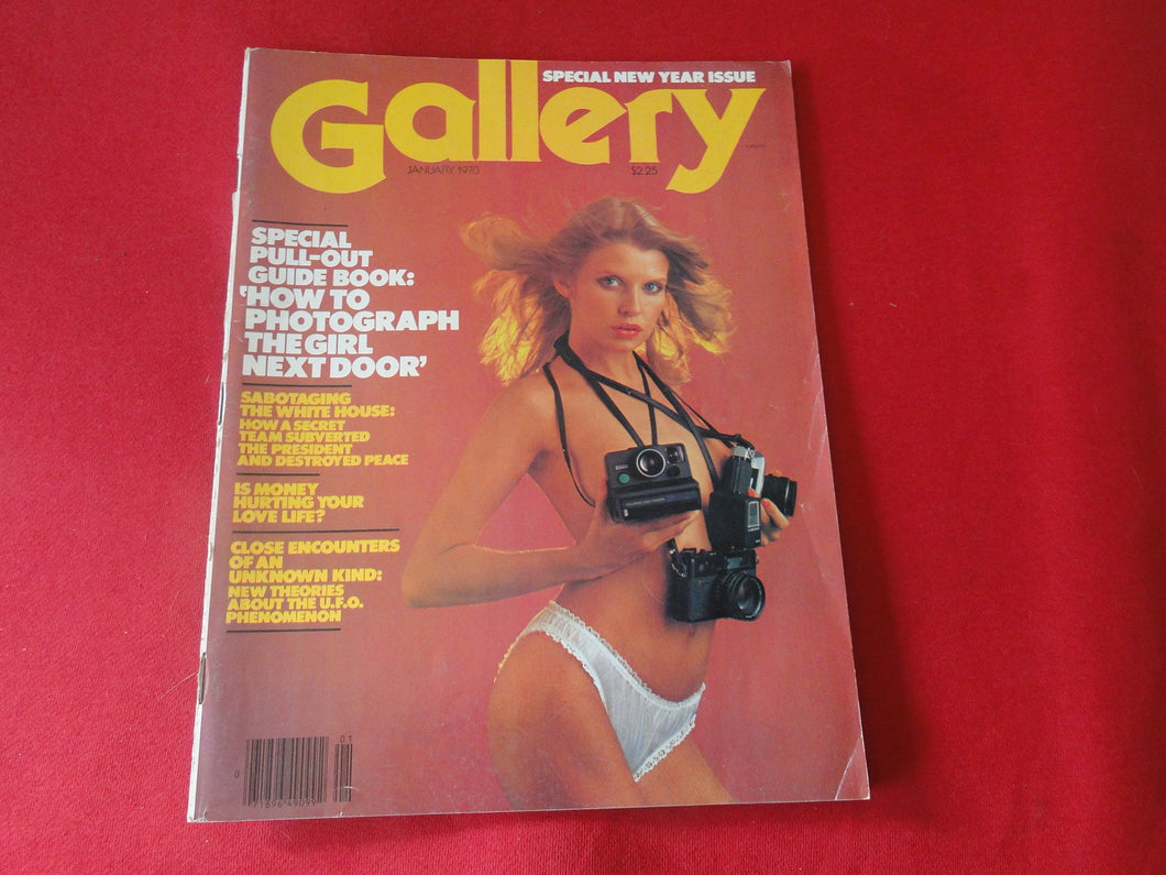 Vintage Nude Erotic Sexy Adult Magazine Gallery January 1970     JB35