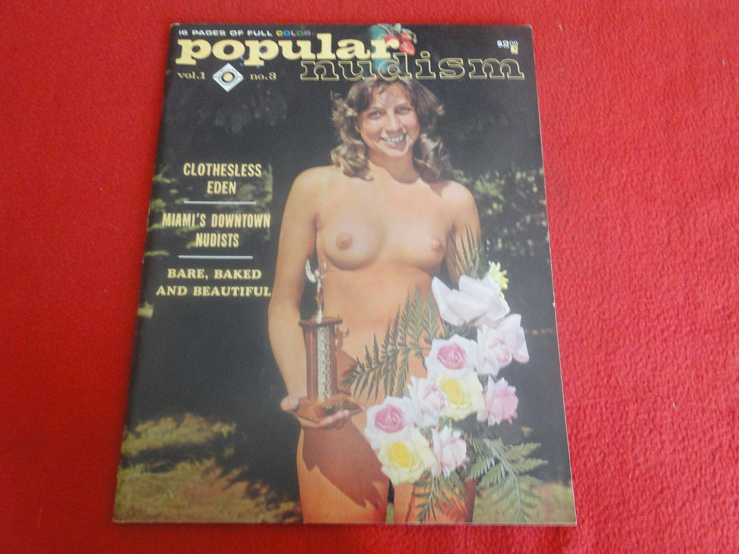 Vintage Nude Erotic Sexy Adult Magazine Popular Nudism 1964      P84