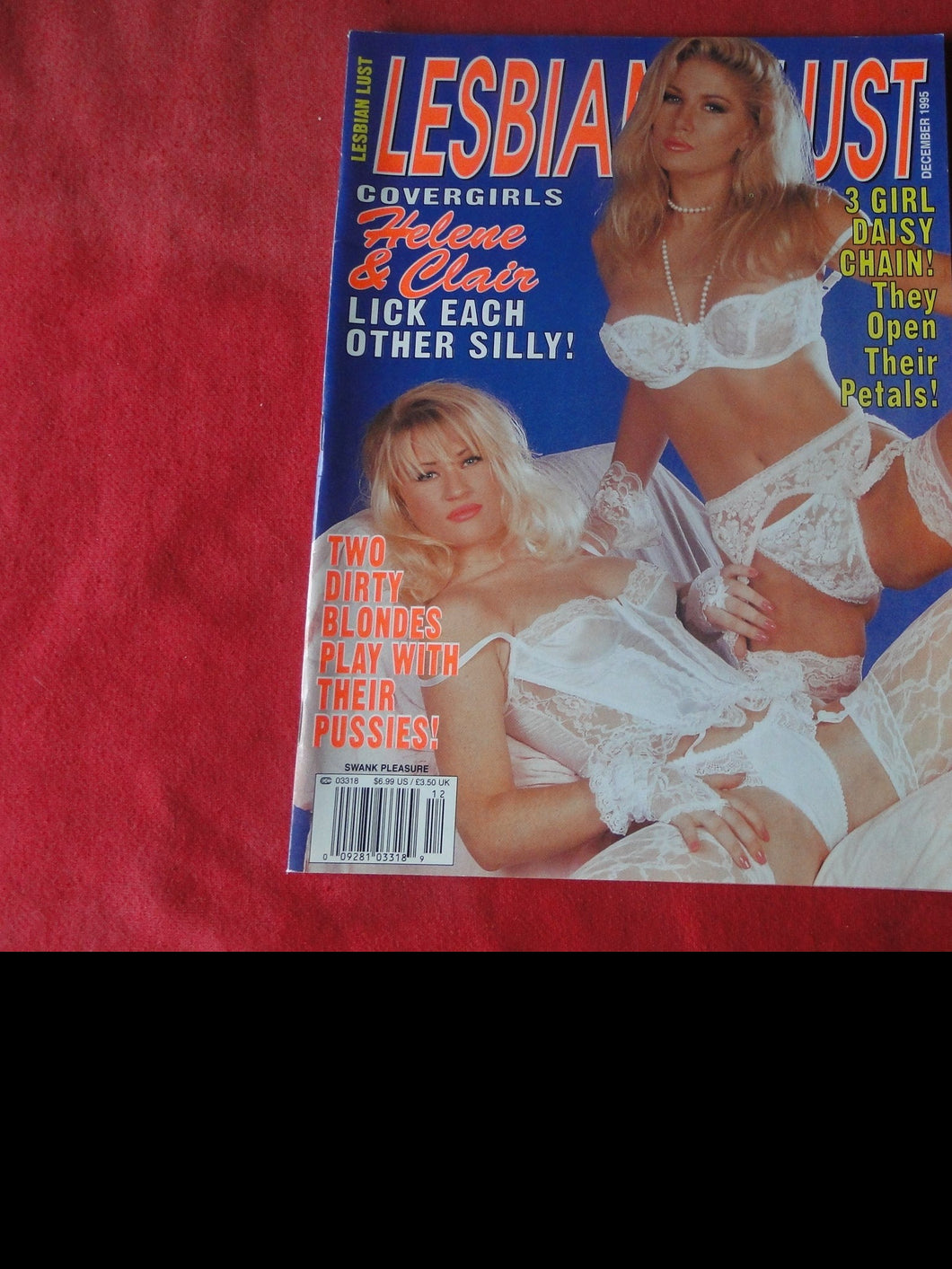 Vintage Nude Erotic Sexy Adult Magazine Lesbian Lust December 1995     P84