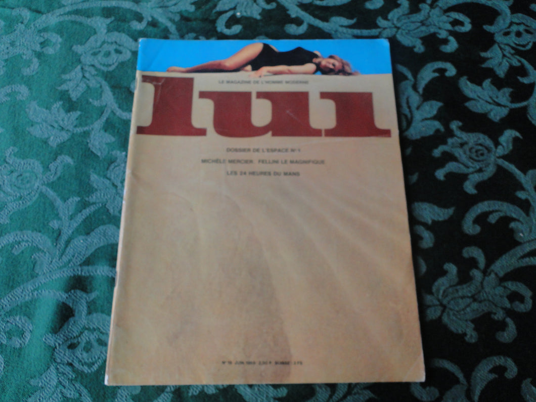 Vintage Nude Erotic Sexy Adult Magazine Lui June 1965          JB15