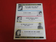 Load image into Gallery viewer, Vintage Nude Erotic Sexy Adult Magazine Rave March 1956     P84
