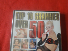 Load image into Gallery viewer, Vintage Adult Erotic Sexy Porn XXX DVD SEALED Movie Top 10 Grannies Over 50   EE
