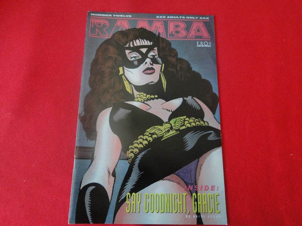 Vintage Nude Erotic Sexy Adult Comic Book Eros Comix Ramba #12        P87