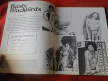 Load image into Gallery viewer, Vintage Nude Erotic Sexy Adult Magazine Bust Blackbirds October 1979       P87
