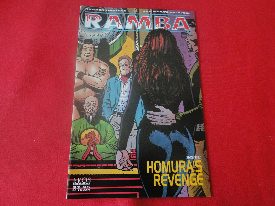 Vintage Nude Erotic Sexy Adult Comic Book Eros Comix Ramba #13       P87