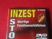 Load image into Gallery viewer, Vintage Adult Porn XXX DVD Erotic Movie Inzest Stop German Kink      X18

