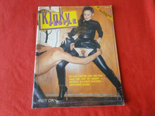 Load image into Gallery viewer, Vintage Nude Erotic Sexy Adult Magazine Kinky People Eros Goldstripe 1980     JB66
