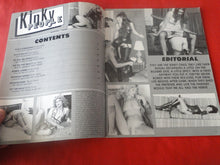 Load image into Gallery viewer, Vintage Nude Erotic Sexy Adult Magazine Kinky People Eros Goldstripe 1980     JB66
