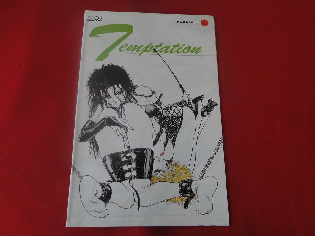 Vintage Nude Erotic Sexy Adult Comic Book Eros Comix Temptation Mangerotica      P87