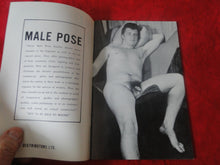 Load image into Gallery viewer, Vintage Adult Erotic Sexy Magazine Gay Interest SMALLER 9 x 5 Male Pose # 14     P91
