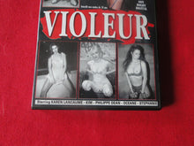 Load image into Gallery viewer, Vintage Adult Porn XXX DVD Erotic Movie Wild Violeur Karen Lancaume        X18
