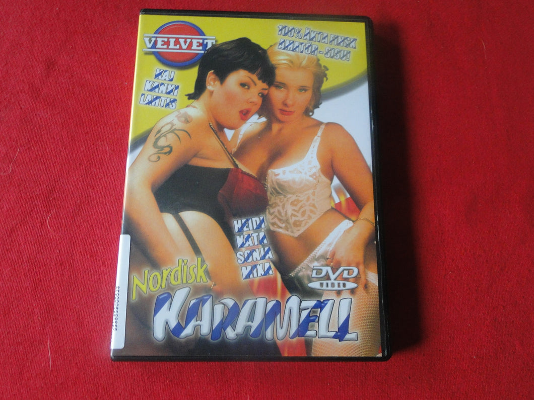 Vintage Adult Porn XXX DVD Erotic Movie Nordisk Karamell Danish Porn      X18
