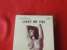 Load image into Gallery viewer, Vintage Erotic Adult Paperback Book/Novel Light My Fire       HC1
