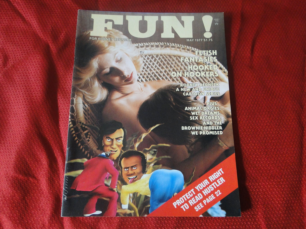 Vintage Nude Erotic Sexy Adult Magazine Fun May 1977         JB54