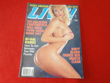 Load image into Gallery viewer, Vintage Nude Erotic Sexy Adult Magazine Live August 1992           JB7
