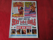 Load image into Gallery viewer, Vintage Nude Erotic Sexy Adult Magazine Teazer 1996         <
