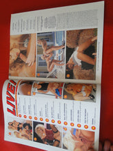 Load image into Gallery viewer, Vintage Nude Erotic Sexy Adult Magazine Live September 1992           JB64
