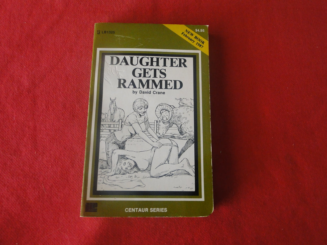 Vintage Erotic Adult Paperback Book/Novel Daughter Gets Rammed Liverpool       X33