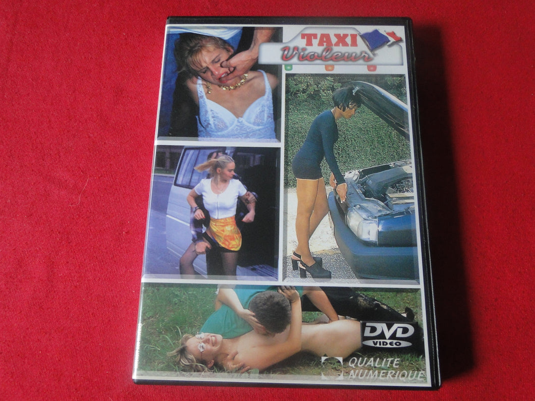 Vintage Adult Porn XXX DVD Erotic Movie Taxi Violeur Foreign Porn    X18