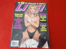 Load image into Gallery viewer, Vintage Nude Erotic Sexy Adult Magazine Live December 1991          JB64
