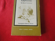 Load image into Gallery viewer, Vintage Erotic Adult Paperback Book/Novel Liverpool Press White Captive 1968      HC1
