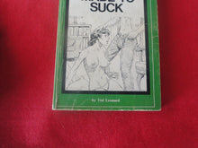 Load image into Gallery viewer, Vintage Erotic Adult Paperback Book/Novel Wife Made To Suck Patch Pokets     X33
