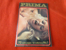Load image into Gallery viewer, Vintage Nude Erotic Sexy Adult Magazine Prima              JB68
