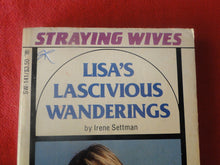 Load image into Gallery viewer, Vintage Erotic Adult Paperback Book/Novel Lisa&#39;s Lascivious Wanderings  X33
