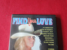 Load image into Gallery viewer, Vintage Adult Porn XXX DVD Erotic Movie Find Your Love Rachel Ryan      X18
