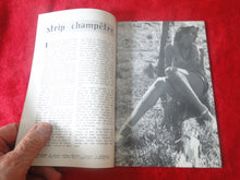 Load image into Gallery viewer, Vintage Nude Erotic Sexy Adult Magazine SMALLER 8 x 6 Strip Tease No. 17      P91
