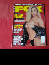 Load image into Gallery viewer, Vintage Nude Erotic Sexy Adult Magazine Fox September 1996         <
