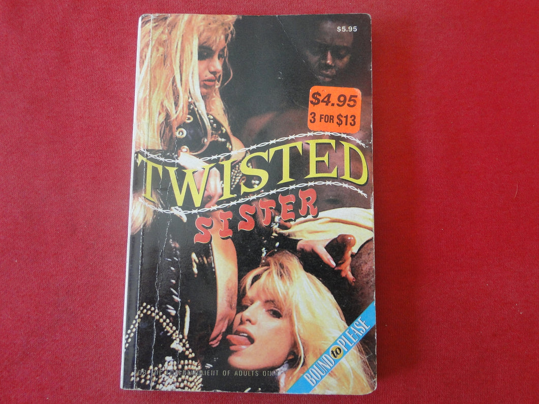 Vintage Erotic Adult Paperback Book/Novel Twisted Sister          PB3