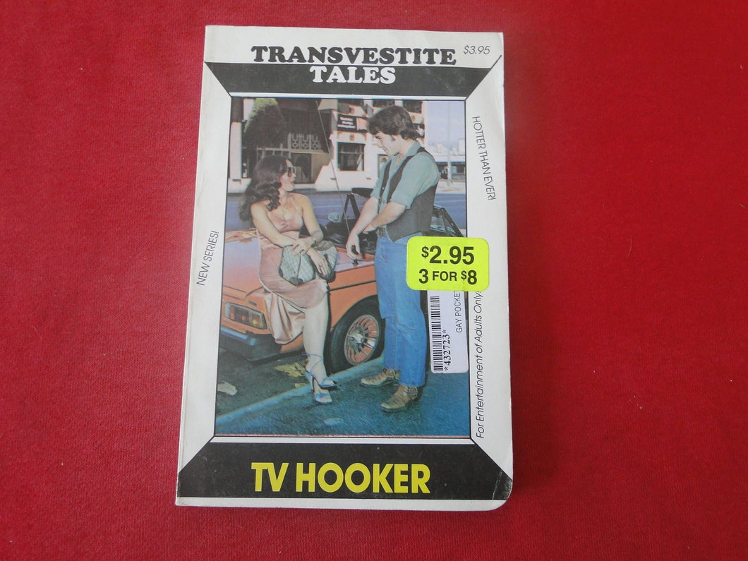 Vintage Erotic Adult Paperback Book/Novel Transvestite Tales TV Hooker      PB3