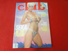 Load image into Gallery viewer, Vintage Nude Erotic Sexy Adult Magazine Club May 1986 Seka            JB64
