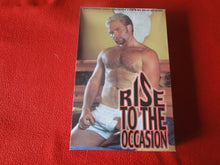 Load image into Gallery viewer, Vintage Adult Erotic Gay VHS Tape Movie Hollywood Sales Rise To The Occasion      V5
