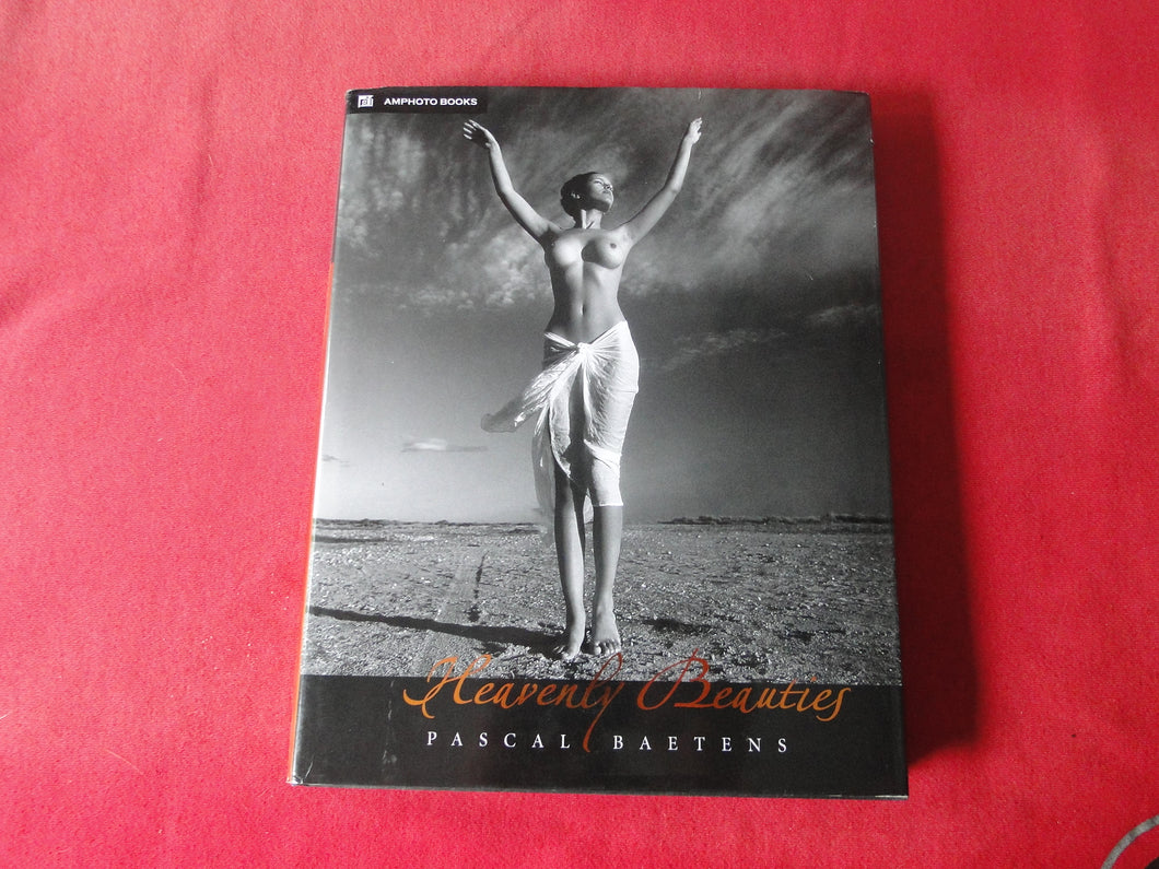Vintage Erotic Nude Women Hardcover Photography Book Heavenly Beauties Pascal Baetens  HC4