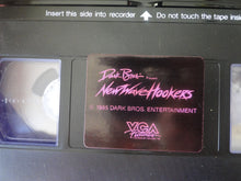 Load image into Gallery viewer, Vintage Adult XXX VHS Porn Tape Adult Video Movie Dark Bros. New Wave Hookers     BS
