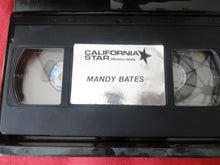 Load image into Gallery viewer, Vintage Adult XXX VHS Porn Tape Adult Video Movie California Star Mandy Bates   BS
