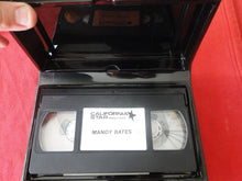 Load image into Gallery viewer, Vintage Adult XXX VHS Porn Tape Adult Video Movie California Star Mandy Bates   BS
