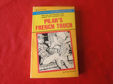 Load image into Gallery viewer, Vintage Erotic Adult Paperback Book/Novel Pilar's French Touch 1985        HC2
