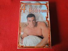 Load image into Gallery viewer, Vintage Adult Erotic Gay VHS Tape Movie Hollywood Sales 4 Bedrooms     V5
