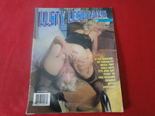 Load image into Gallery viewer, Vintage Nude Erotic Sexy Adult Magazine Lusty Lesbians 1999 CREASED COVER    JB17
