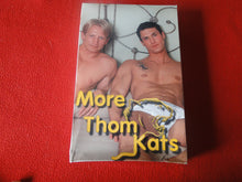 Load image into Gallery viewer, Vintage Adult Erotic Gay VHS Tape Movie More Thom Kats      V4
